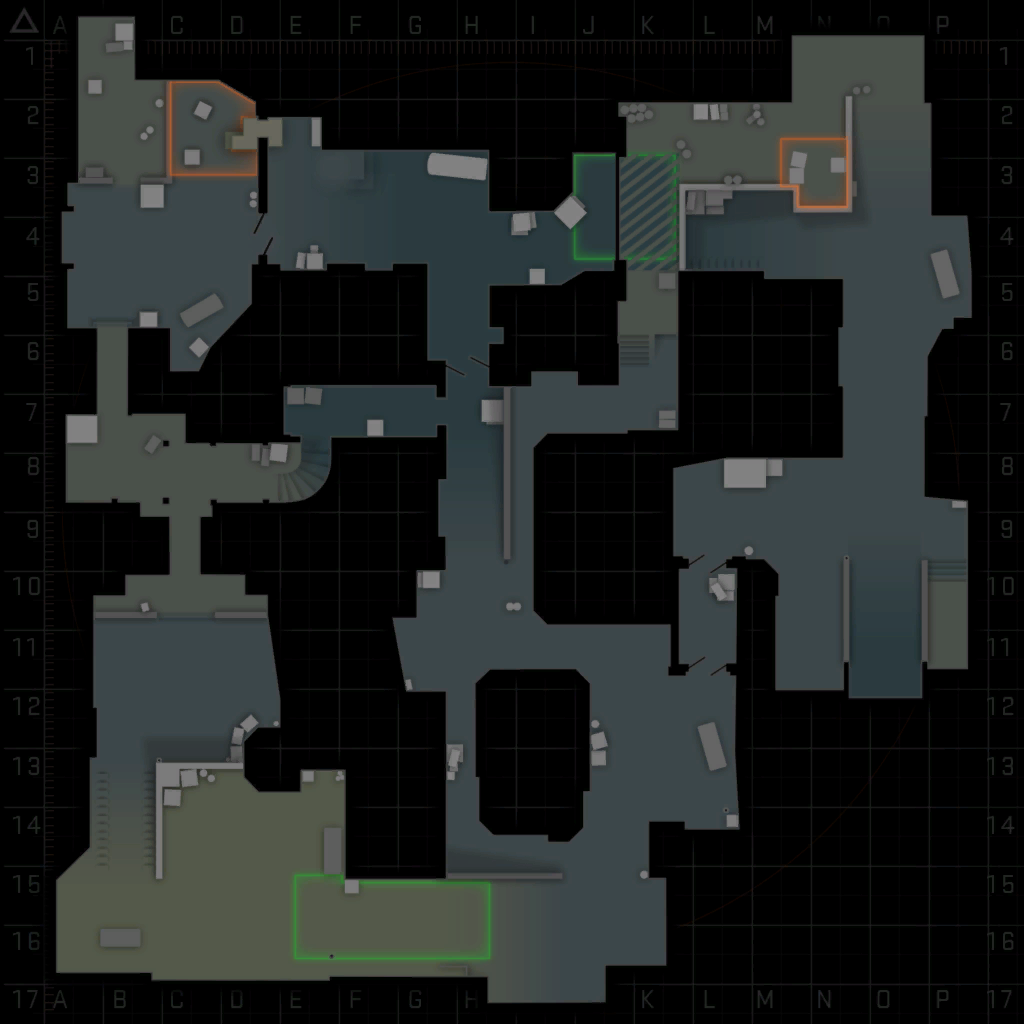 Radar de_dust2